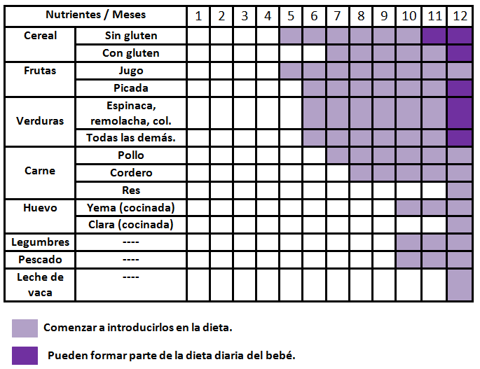 Asociacion espanola de pediatria alimentacion bebe